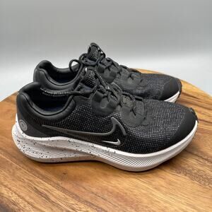 Nike Zoom Winflo 8 Shield Shoes Womens Size 7 Black Running Comfort Walking Gym